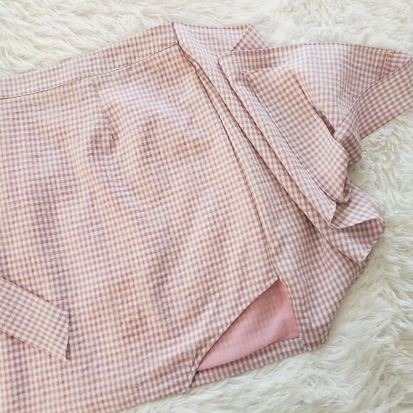 Showpo Women's Plus Size Faux Wrap Skirt - Picture 3 of 8